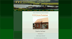 Desktop Screenshot of ferienhaus-hettwer.de